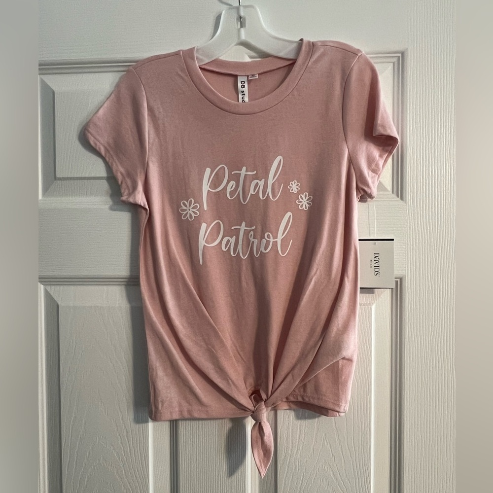Flower Girl “Petal Patrol” t shirt!